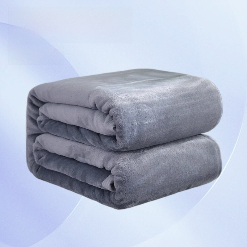 Thickened Soft Coral Fleece Blanket for Home and Gifts