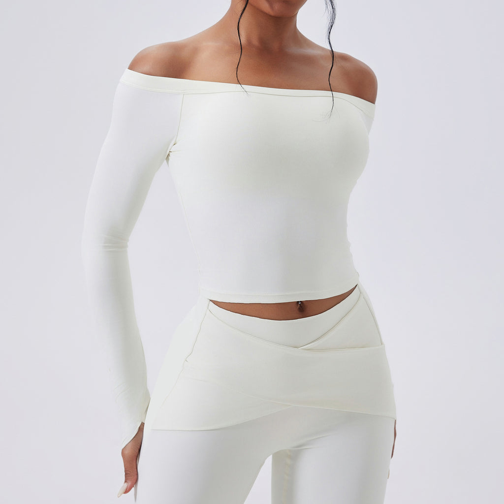 Long-sleeved yoga wear for sports
