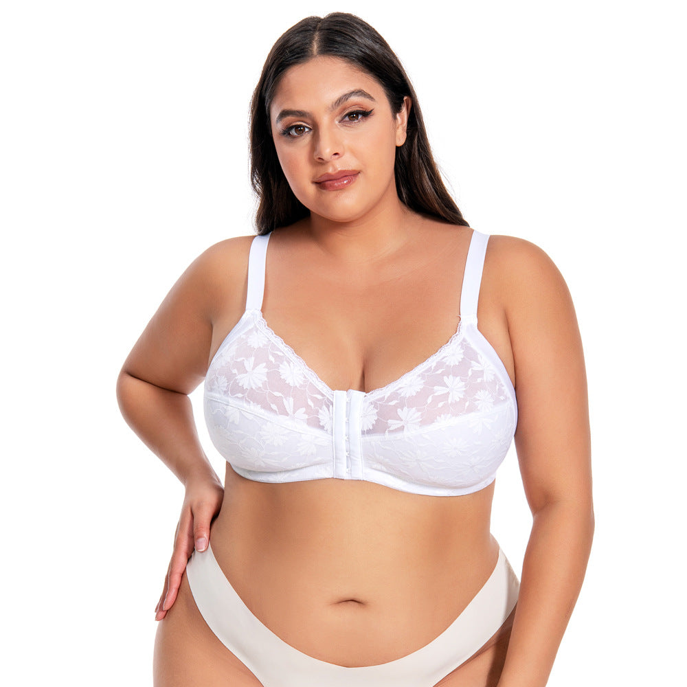 Adjustable Front Closure Wireless Bra