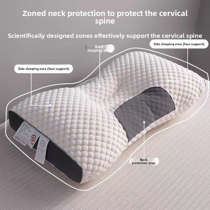 Massage Pillow Neck Support Knitted Style