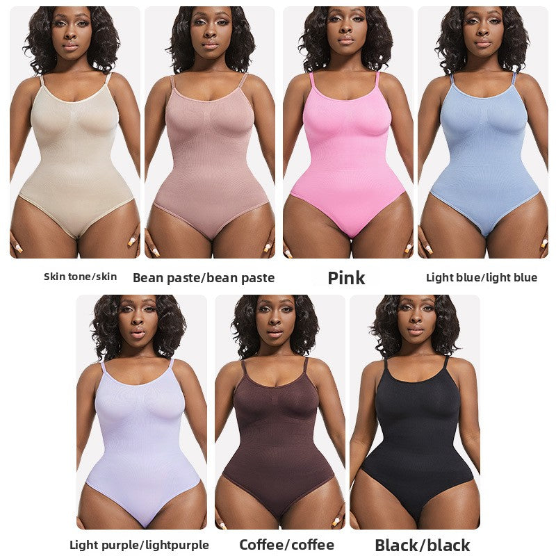 Belly Tinting Hip-lifting T-shaped Tunic Seamless