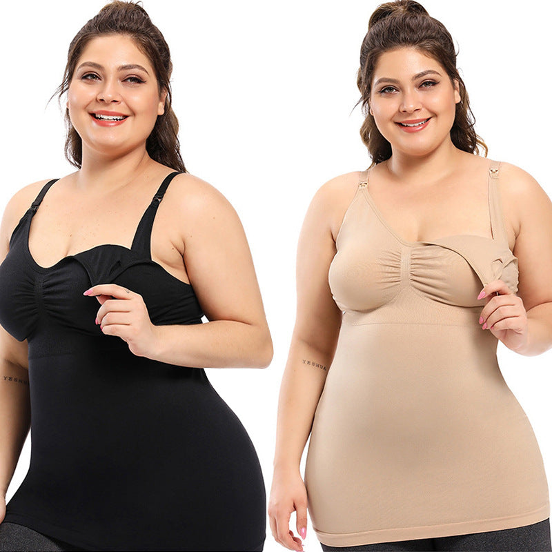 Seamless Nursing Camisole Bra