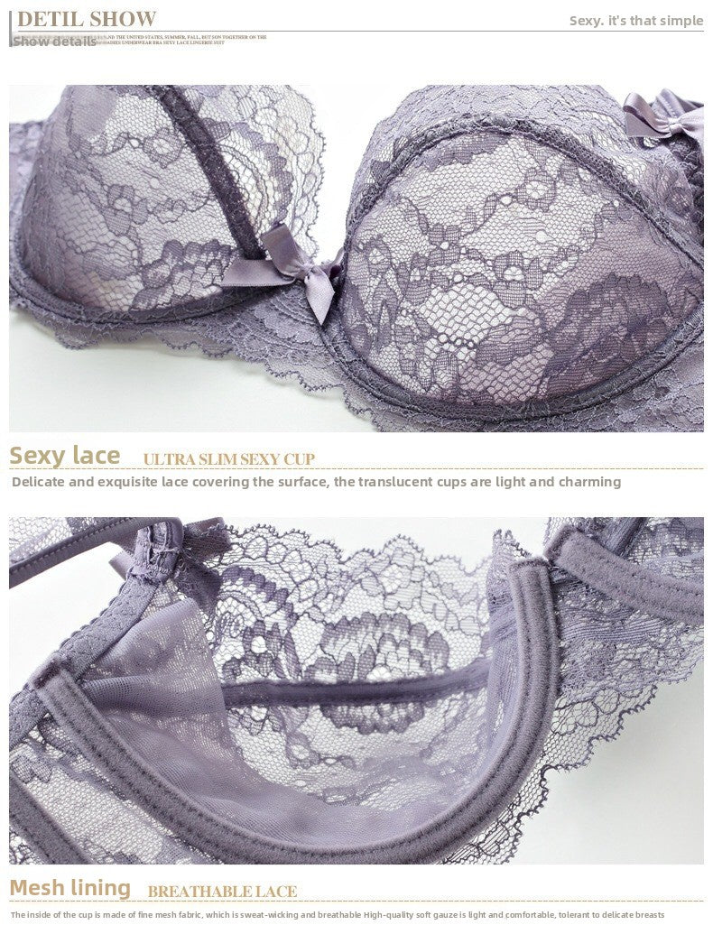 lace bra set