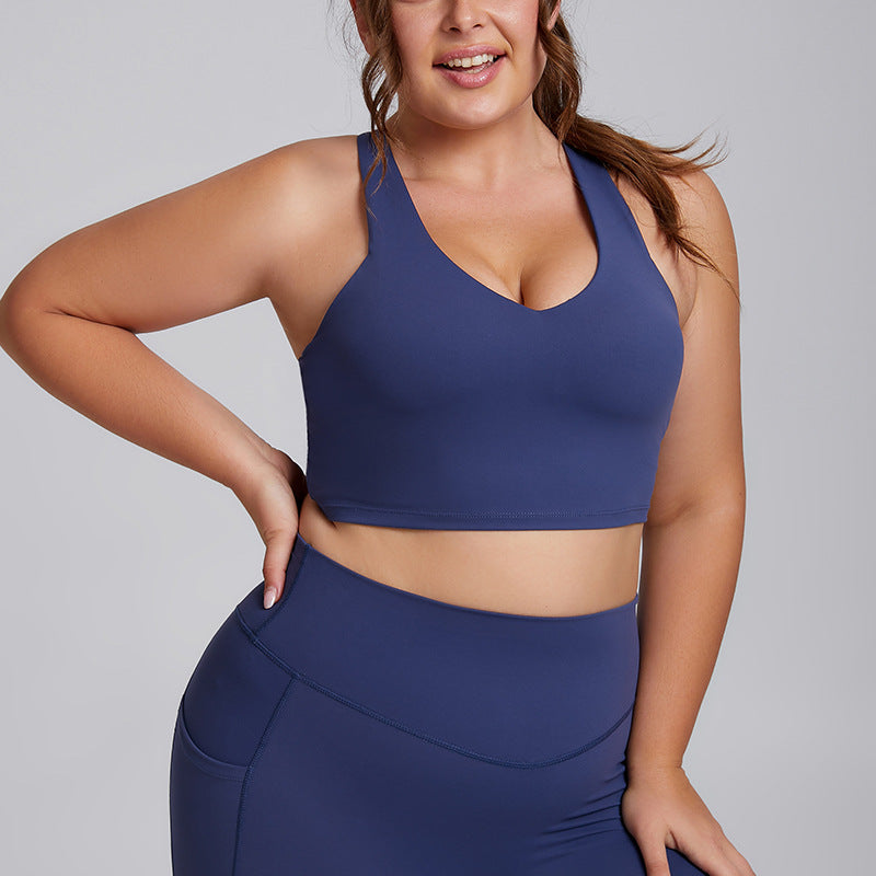 Plus-size yoga wear
