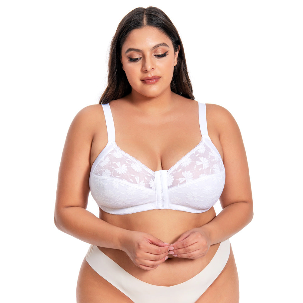 Adjustable Front Closure Wireless Bra