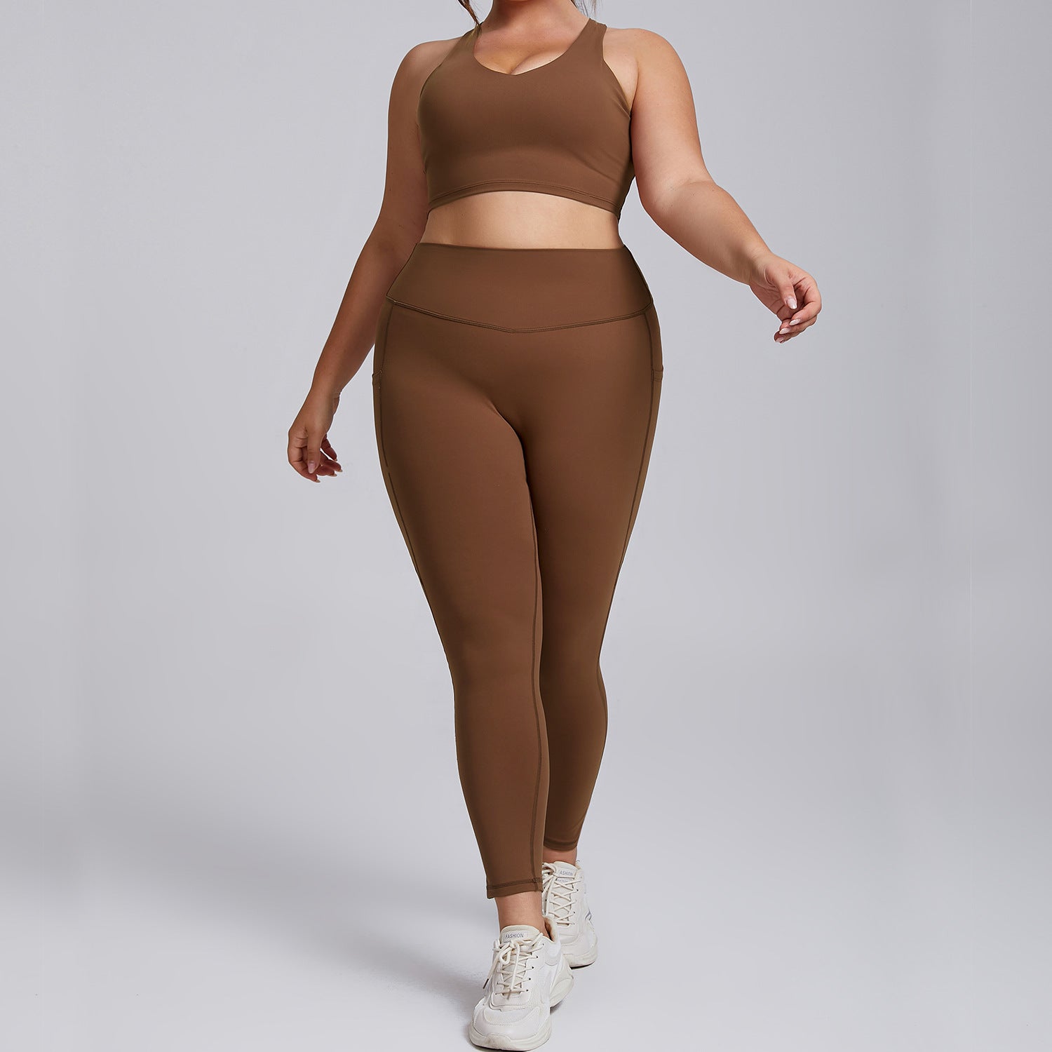 Plus-size yoga wear