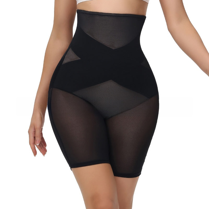 High-Waisted Double-Layer Body-Shaping Pants