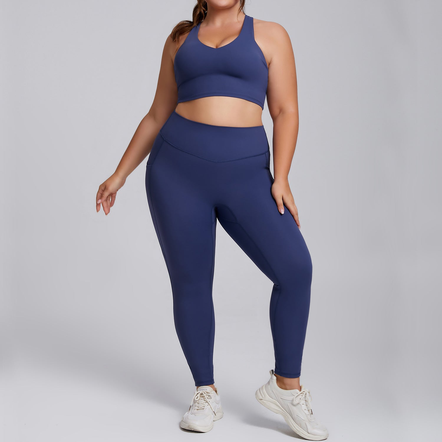 Plus-size yoga wear