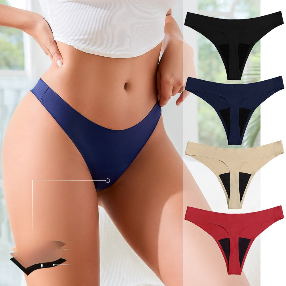 Women's Leak-Proof Menstrual Underwear Low-Waist Thong