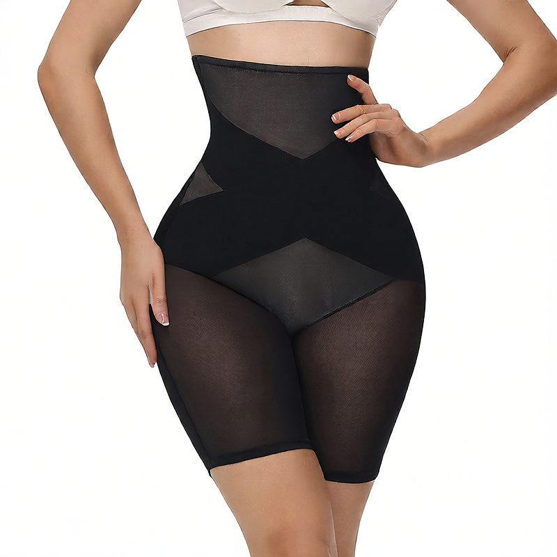High-Waisted Double-Layer Body-Shaping Pants