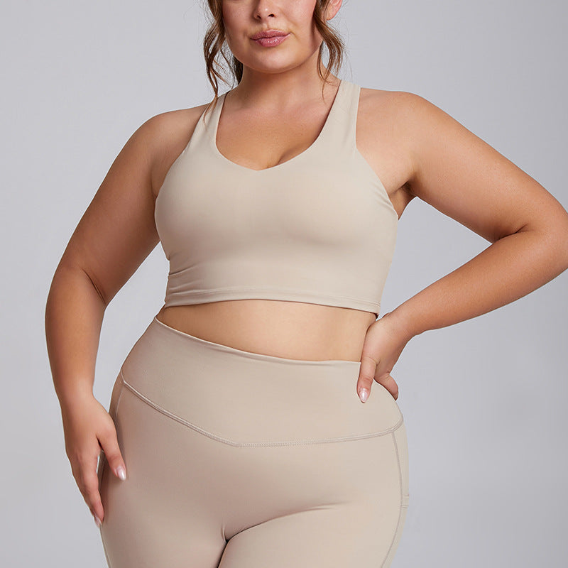 Plus-size yoga wear