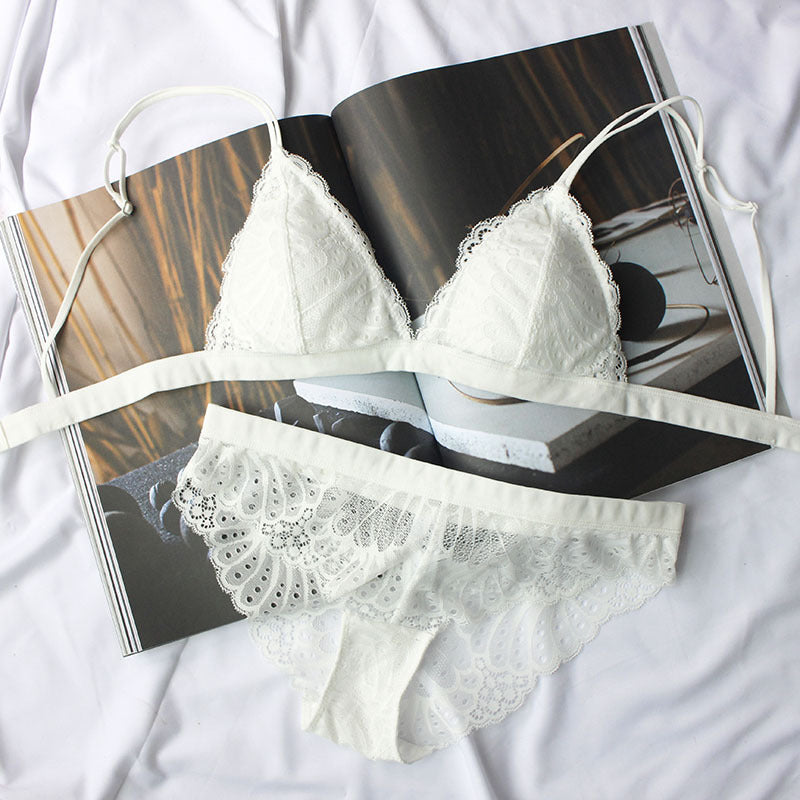 Lace bra set