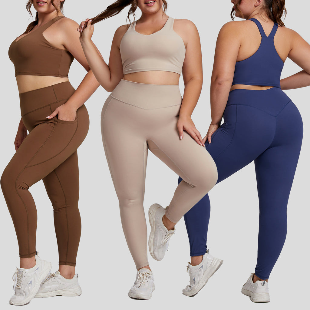Plus-size yoga wear