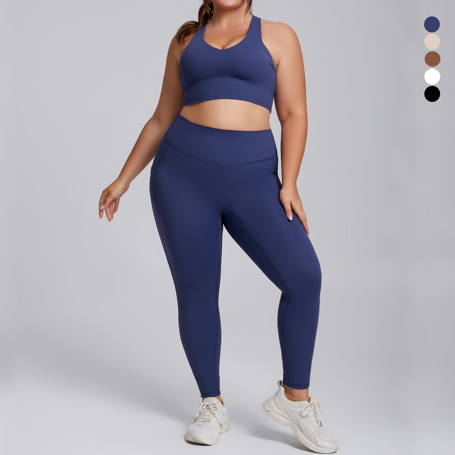 Plus-size yoga wear