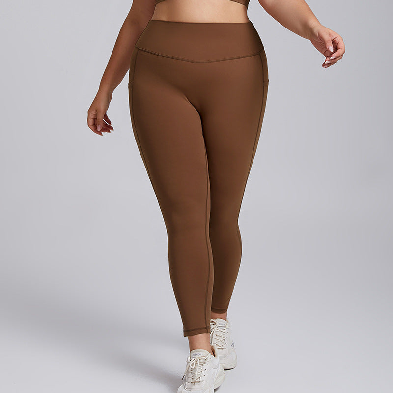 Plus-size yoga wear