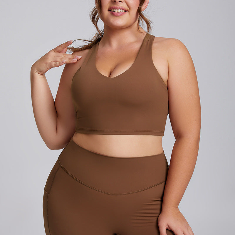 Plus-size yoga wear