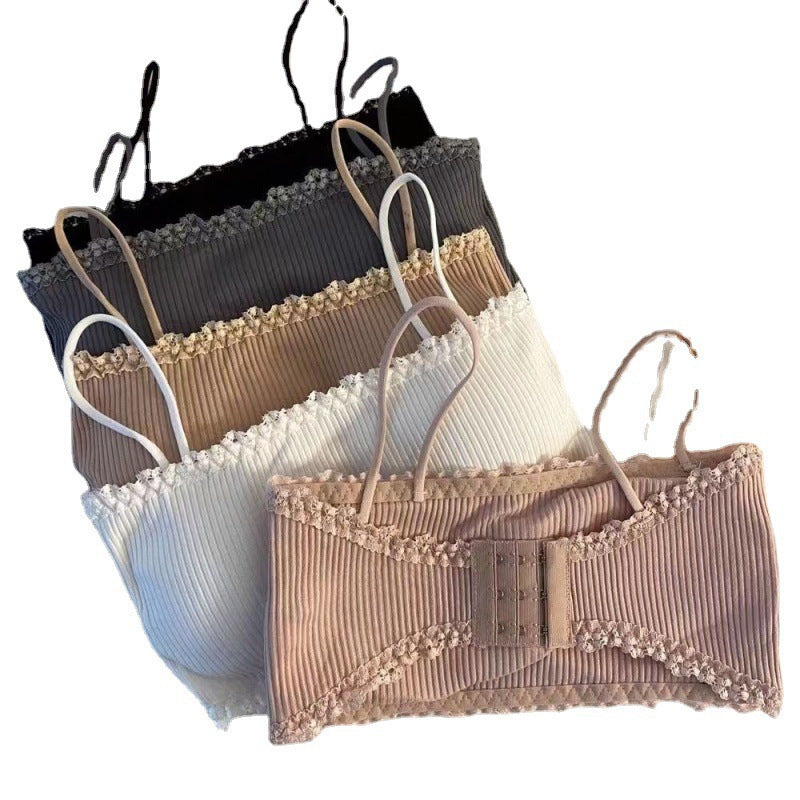 Women's undergarment with a plunging neckline and straps