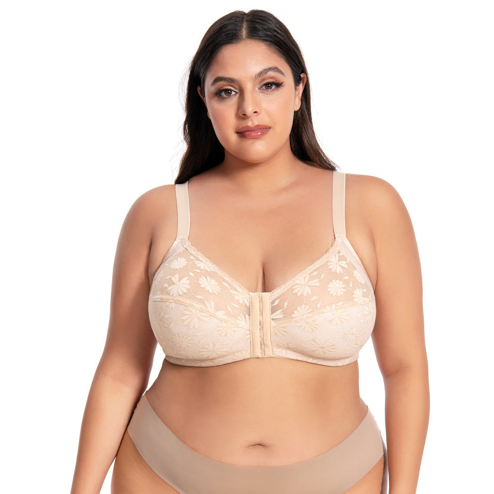 Adjustable Front Closure Wireless Bra