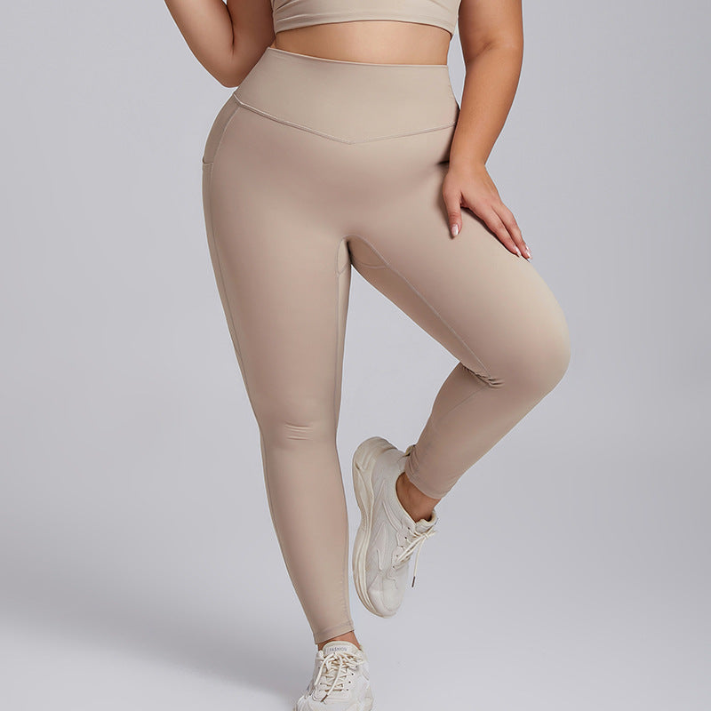 Plus-size yoga wear
