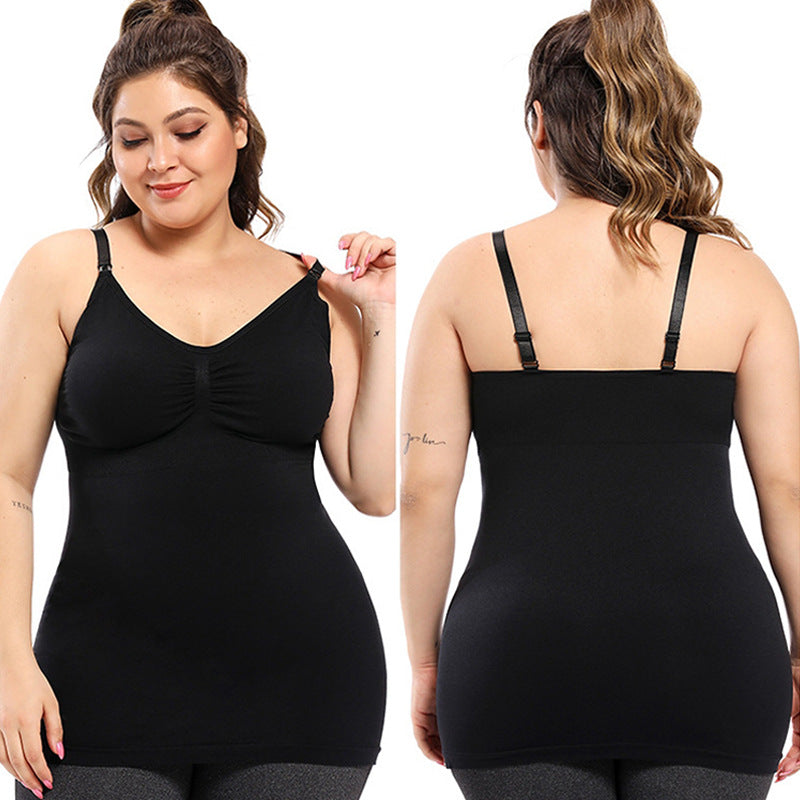 Seamless Nursing Camisole Bra
