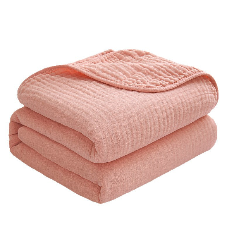 Six layers of bubble gauze cotton gauze blanket