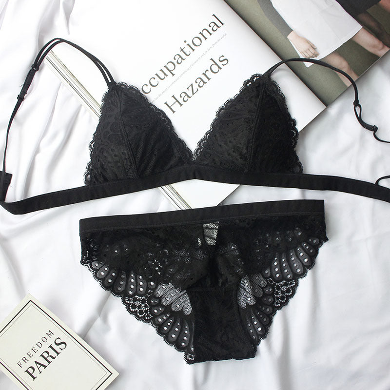 Lace bra set