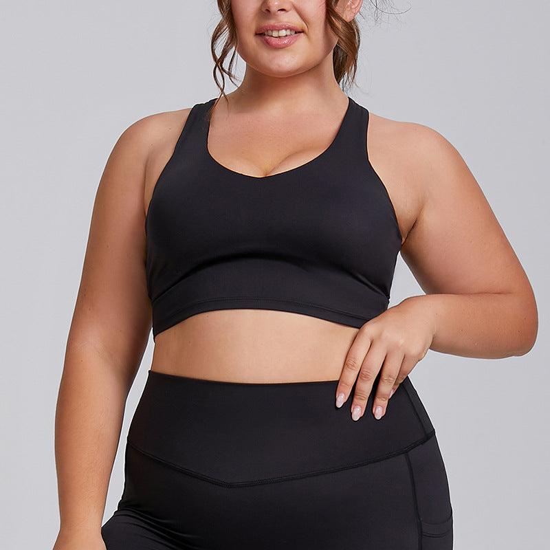 Plus-size yoga wear