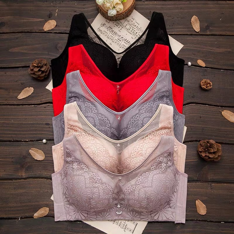 Adjustable Full Cup Wire-Free Bra for Plus Size Women