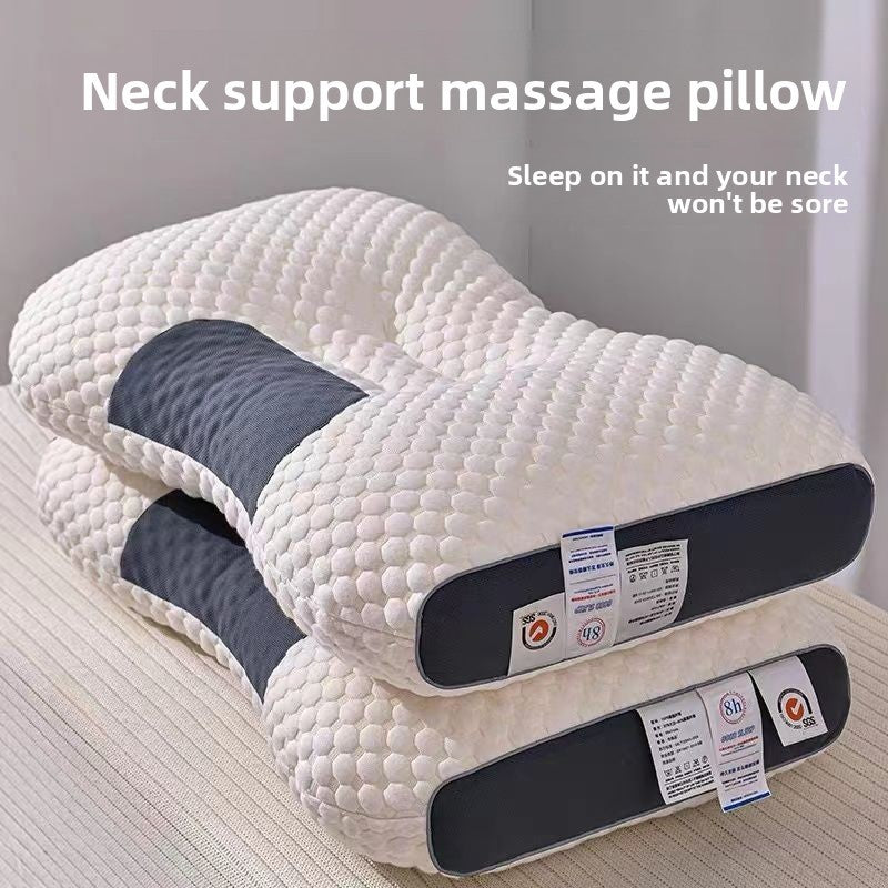 Massage Pillow Neck Support Knitted Style