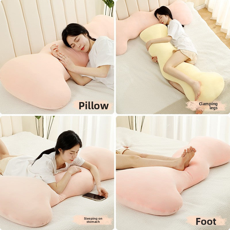 Ice Silk Long Side Sleeping Pillow